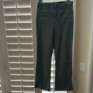 Faherty Olive Casual Trousers